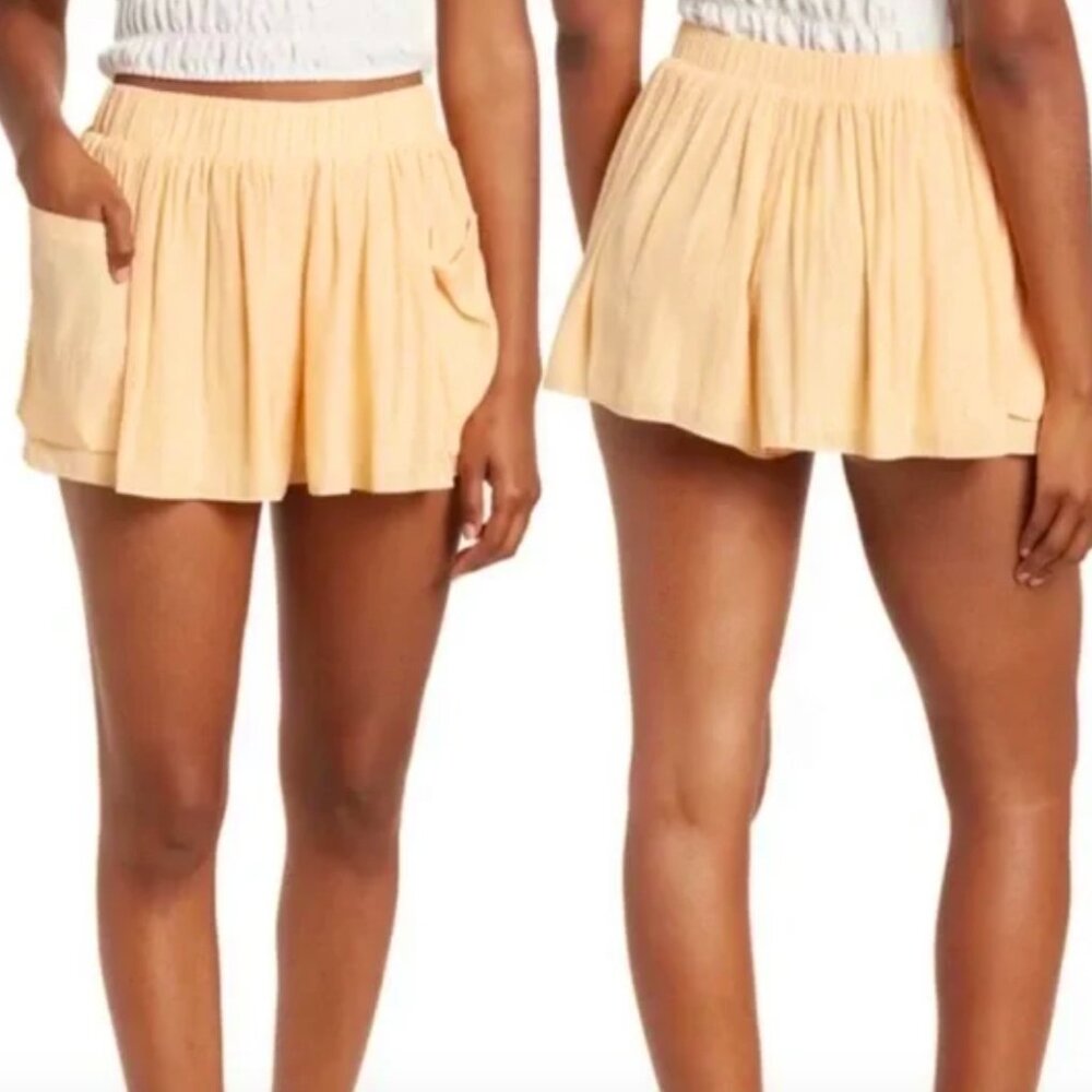 Ramy Brook - Shorts - August Chiffon - Nectar Orange - Size Medium